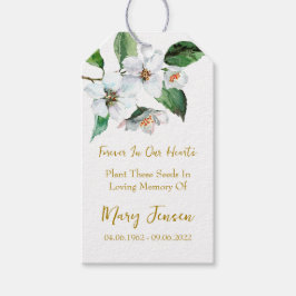 Jasmine Seed Packet Memorial Funeral  Cadeaulabel
