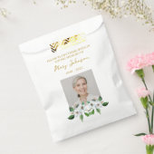 Jasmine Seed Packet Memorial Funeral Favor Bag Bedankzakje (Gezegeld)