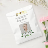 Jasmine Seed Packet Memorial Funeral Favor Bag Bedankzakje (Gezegeld)