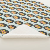 Jasmine Sherpa Blanket Deken (3/4)