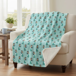 Jasmine Sherpa Blanket Sherpa Deken