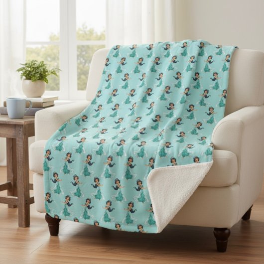 Jasmine Sherpa Blanket Sherpa Deken