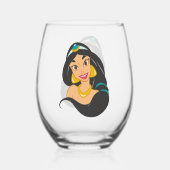Jasmine Steelloze Wijn Glas (Voorkant)