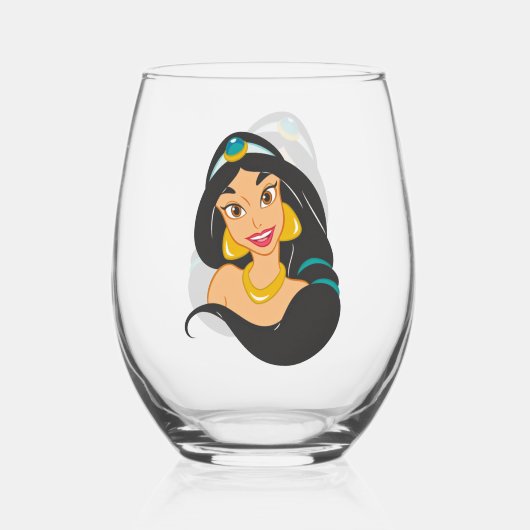 Jasmine Stemless Wine Glass Wijnglas Zonder Voet (Voorkant)
