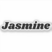 Jasmine Sticker (Voorkant)