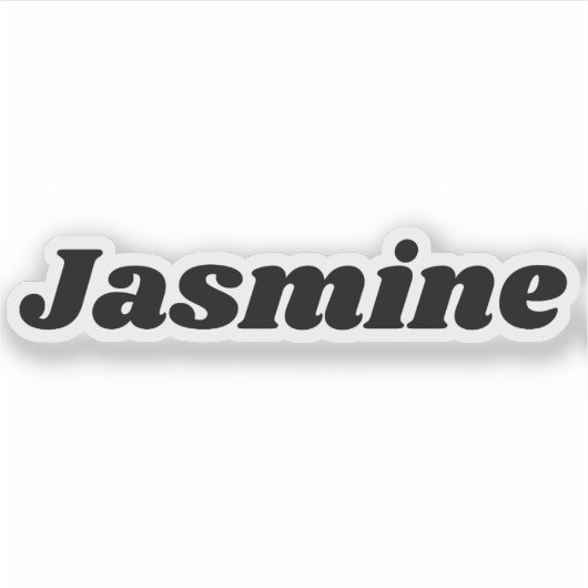 Jasmine Sticker (Voorkant)