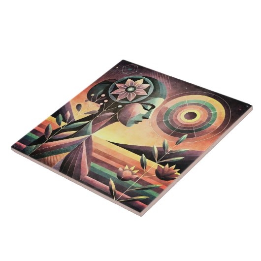 Jasmine Tegeltje (Zijkant)