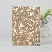 Jasmine uit het verleden folie uitnodiging (Staand Voorkant)