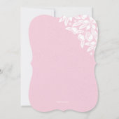 Jasmine-uitnodiging Kaart (Achterkant)