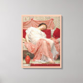 Jasmine van Albert Joseph Moore, Victoriaanse Scho Canvas Afdruk (Voorkant)