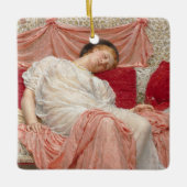 Jasmine van Albert Joseph Moore, Victoriaanse Scho Keramisch Ornament (Voorkant)