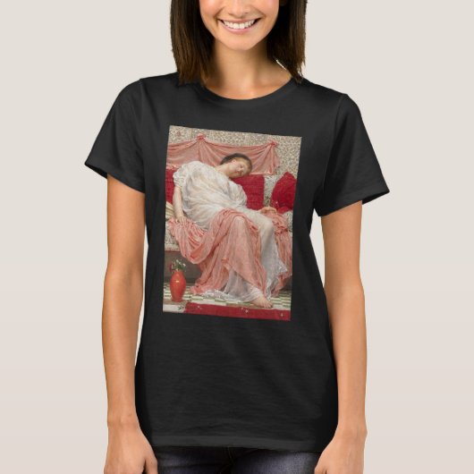 Jasmine van Albert Joseph Moore, Victoriaanse Scho T-shirt (Voorkant)