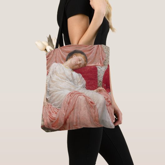 Jasmine van Albert Joseph Moore, Victoriaanse Scho Tote Bag (Dichtbij)