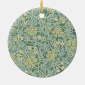 Jasmine (van William Morris) Keramisch Ornament (Achterkant)