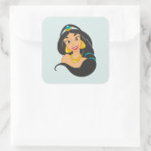 Jasmine Vierkante Sticker (Tas)