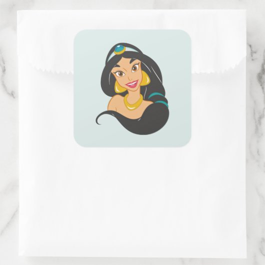 Jasmine Vierkante Sticker (Tas)