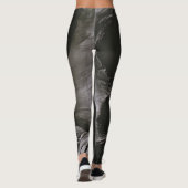 "Jasmine" vrouwen in houtskool Leggings (Achterkant)