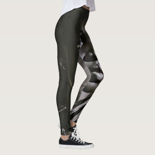 "Jasmine" vrouwen in houtskool Leggings (Rechts)
