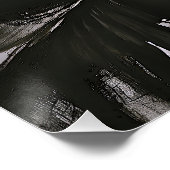 "Jasmine" vrouwen in houtskool Perfect Poster (Hoek)