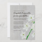 Jasmine Wedding-uitnodigingen Kaart (Voorkant)