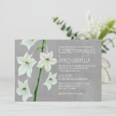 Jasmine Wedding-uitnodigingen Kaart (Staand voorkant)