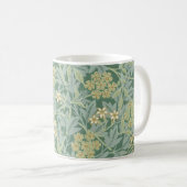 Jasmine William Morris Floral gevlekt Koffiemok (Voorkant rechts)