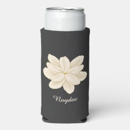 Jasmine Witte Bloem Elegante Naam Seltzer Blikjeskoeler