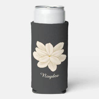 Jasmine Witte Bloem Elegante Naam Seltzer Blikjeskoeler