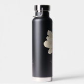 Jasmine Witte Bloem Elegante Naam Waterfles (Rechts)