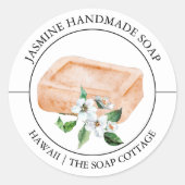 Jasmine Zeep label (Voorkant)