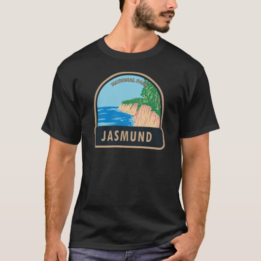 Jasmund National Park Chalk Cliffs Germany T-shirt (Voorkant)