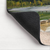 Jasna-meer in de Sloveense Alpen in herfst Muismat (Hoek)