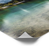 Jasna-meer in Kranjska Gora, Slovenië Poster (Hoek)