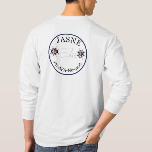 JASNE-JANAFA T-shirt met lange mouwen (Achterkant)