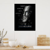 Jason Bourne Poster (Keuken)