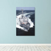 Jason Dunham, de eenheid die voor de inbedrijfstel Canvas Afdruk (Insitu (Houten vloer))