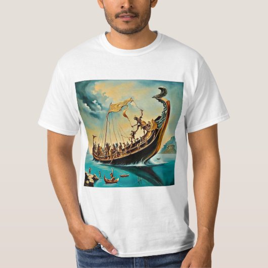 Jason en de rafelige Argonauten T-shirt (Voorkant)