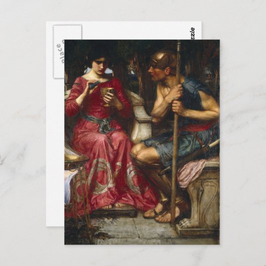 Jason en Medea Briefkaart (Voorkant / Achterkant)