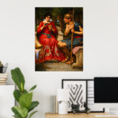 Jason en Medea door John William Waterhouse Poster (Thuiskantoor)