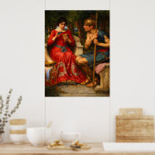 Jason en Medea door John William Waterhouse Poster (Keuken)
