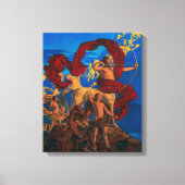 Jason en zijn leraar | Maxfield Parrish | Canvas Afdruk (Voorkant)