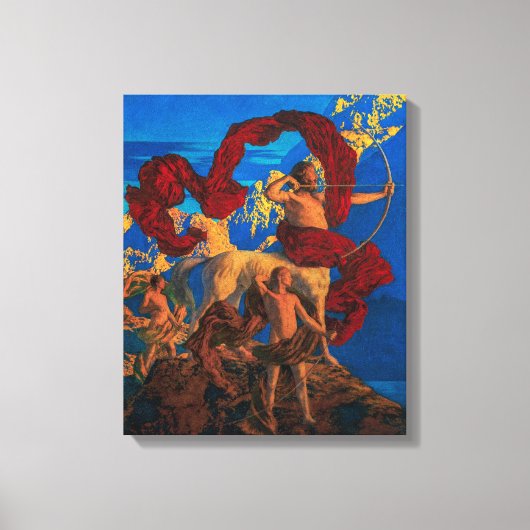 Jason en zijn leraar | Maxfield Parrish | Canvas Afdruk (Voorkant)