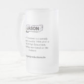 Jason GP Collectors Cup Matglas Bierpul (Voorkant links)