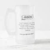 Jason GP Collectors Cup Matglas Bierpul (Links)