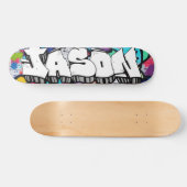 Jason Graffiti aangepast skateboard (Horizontaal)