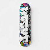 Jason Graffiti aangepast skateboard (Voorkant)