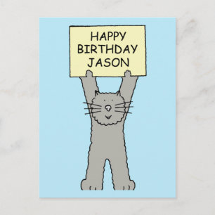 Jason Happy Birthday Briefkaart