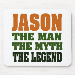 Jason - het Man, de Myth, de Legende! Muismat