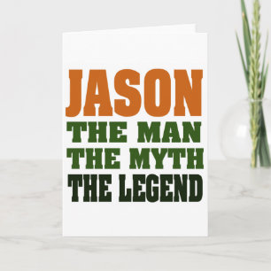 Jason - het Man, de Mythe, de Legende! Kaart