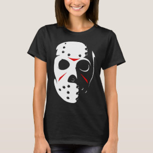 Jason Hockey Mask Halloween Vrijdag 13 TH T-shirt